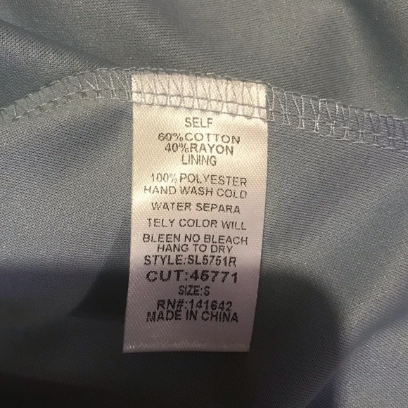 She+Sky Formal Women’s Dress With Mid-Length Ruffle Sleeve- Women’s Size Small - Picture 5 of 6